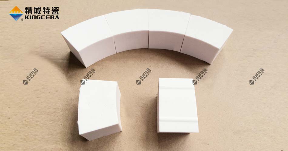 球磨機內襯弧形陶瓷片