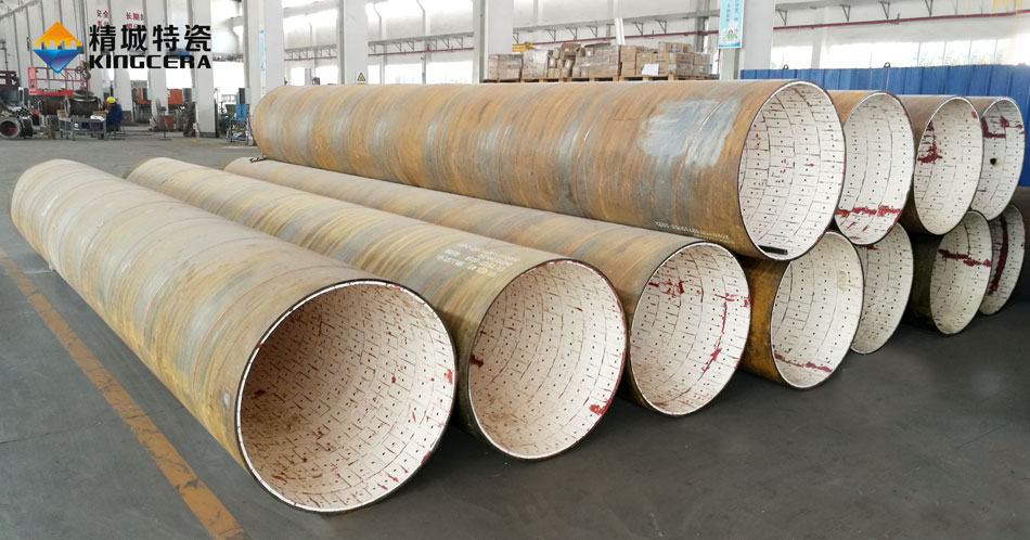 耐高溫耐磨陶瓷管道|熱風管道